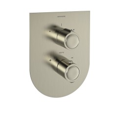 Termostático ducha empotrado 2-Vías URBAN CHIC níquel cepillado - 218712SNC - Ramón Soler