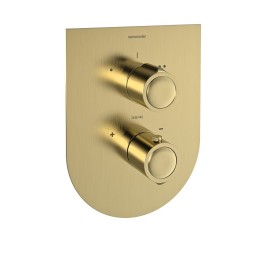 Termostático ducha empotrado 2-Vías URBAN CHIC oro cepillado - 218712SOC 1