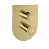 Termostático ducha empotrado 2-Vías URBAN CHIC oro cepillado - 218712SOC 1