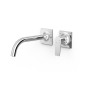 Monomando lavabo empotrado PROJECT-TRES cromo - 2213000*