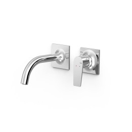 Monomando lavabo empotrado PROJECT-TRES cromo - 2213000* 1