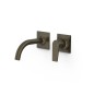 Monomando lavabo empotrado PROJECT-TRES negro bronce - 2213000*KMB