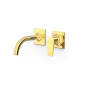Monomando lavabo empotrado PROJECT-TRES oro brillo - 2213000*OR