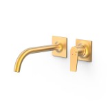 Monomando lavabo empotrado PROJECT-TRES oro mate - 2213000*OM 3