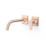 Monomando lavabo empotrado PROJECT-TRES oro rosa mate - 2213000*OPM 3