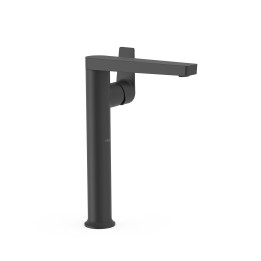 Monomando lavabo XL maneta lateral PROJECT-TRES negro mate - 22184701NM 1