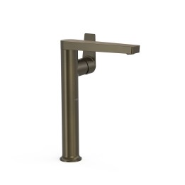 Monomando lavabo XL maneta lateral PROJECT-TRES negro bronce - 22184701KMB 1