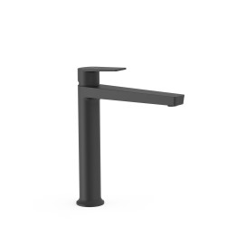 Monomando lavabo alto PROJECT-TRES negro mate - 22120401NM 1