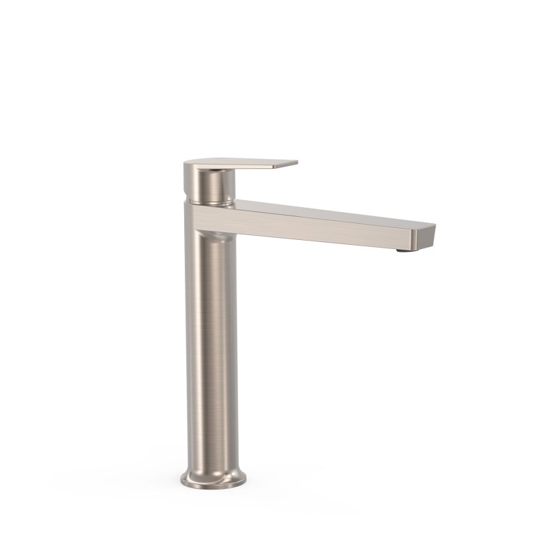 Monomando lavabo alto PROJECT-TRES acero - 22120401AC