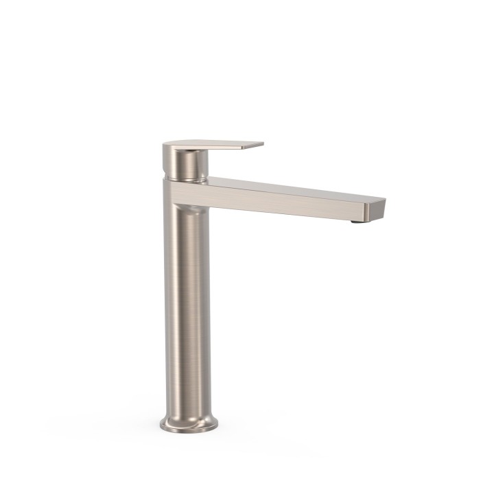 Monomando lavabo alto PROJECT-TRES acero - 22120401AC 1