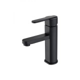 Monomando lavabo ROMA negro mate - BDR001-1NG