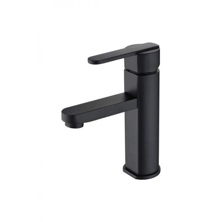 Monomando lavabo ROMA negro mate - BDR001-1NG