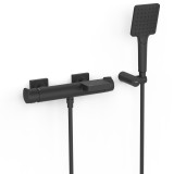 Monomando baño-ducha PROJECT-TRES negro mate - 22117001NM 1