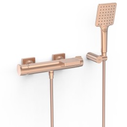 Monomando baño-ducha PROJECT-TRES oro rosa mate - 22117001OPM 1
