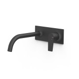 Monomando lavabo empotrado PROJECT-TRES negro mate - 2213000*NM 3