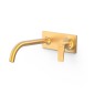 Monomando lavabo empotrado PROJECT-TRES oro mate - 2213000*OM