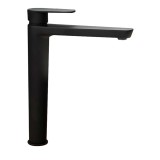 Monomando lavabo alto XL (AF) ALEXIA negro mate - 360203NM 1