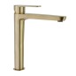 Monomando lavabo alto XL (AF) ALEXIA oro cepillado - 360203OC