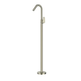 Monomando lavabo a suelo ALEXIA níquel cepillado - 367603NC 1