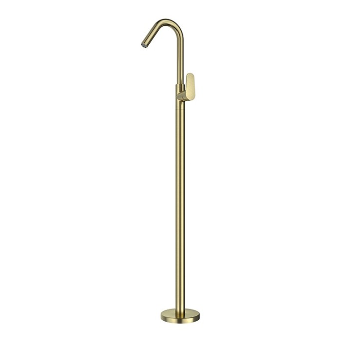 Monomando lavabo a suelo ALEXIA oro cepillado - 367603OC 1