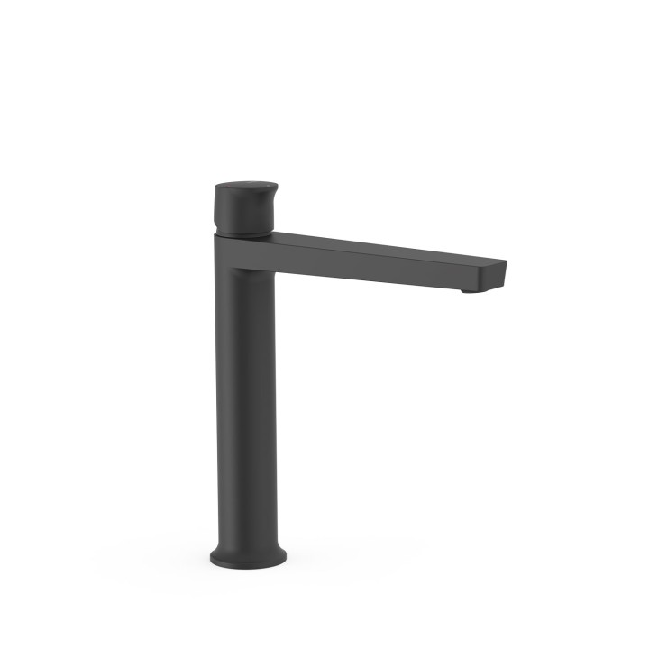 Monomando lavabo alto PROJECT-TRES negro mate - 22120402NM 1