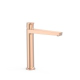 Monomando lavabo alto PROJECT-TRES oro rosa mate - 22120402OPM 1