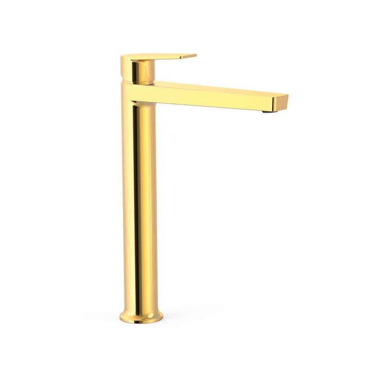 Monomando lavabo XL PROJECT-TRES oro brillo - 22180401OR 1