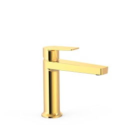 Monomando lavabo PROJECT-TRES oro brillo - 22110401OR 1