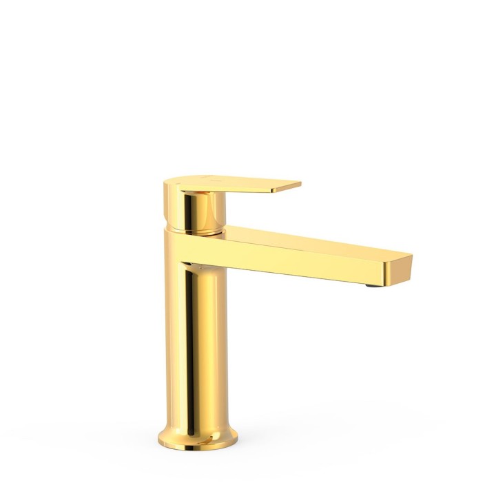 Monomando lavabo PROJECT-TRES oro brillo - 22110401OR 1