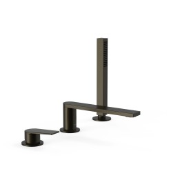 Monomando bañera repisa PROJECT-TRES negro bronce - 2111610*KMB 2