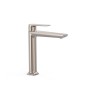 Monomando lavabo alto LOFT-TRES acero - 22220401AC
