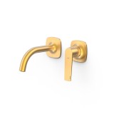 Monomando lavabo empotrado LOFT-TRES oro mate - 2223000*OM 1