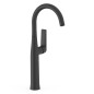 Monomando lavabo XL maneta lateral LOFT-TRES negro mate - 22284701NM
