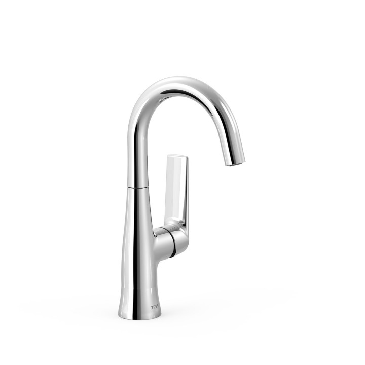 Monomando lavabo maneta lateral LOFT-TRES cromo - 22244701 2
