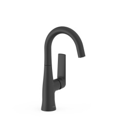 Monomando lavabo maneta lateral LOFT-TRES negro mate - 22244701NM 2