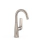 Monomando lavabo maneta lateral LOFT-TRES acero - 22244701AC