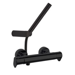 Termostático ducha ALEXIA negro mate - 363402D 1