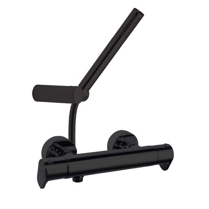 Termostático ducha ALEXIA negro mate - 363402D 1