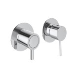 Monomando ducha empotrado horizontal 2-vías ODISEA cromo - 391512HS 1