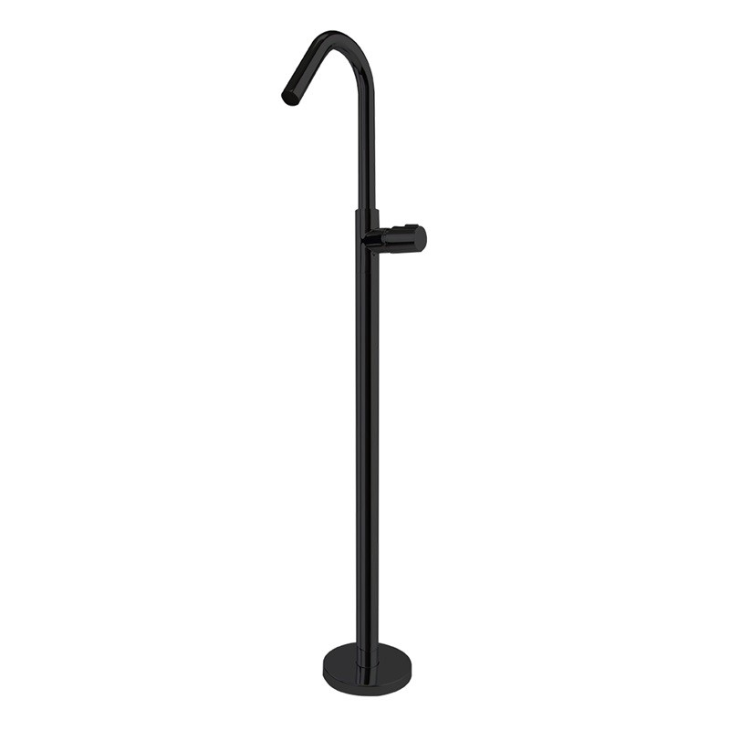Monomando lavabo a suelo TZAR negro mate - 347603NM