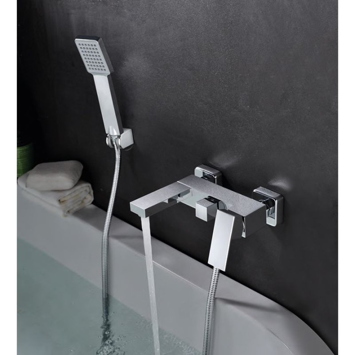 Monomando baño-ducha VALENCIA cromo - BDV003-4 3