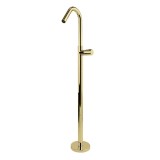 Monomando lavabo a suelo TZAR oro cepillado - 347603OC 1