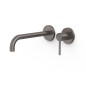 Monomando lavabo empotrado STUDY-TRES grafito - 2623002*GR