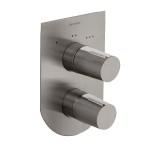 Monomando ducha empotrado 3-vías TZAR níquel cepillado - 341503SNC 1