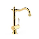 Monomando lavabo TRES-CLASIC oro brillo - 24210801OR 1