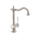 Monomando lavabo TRES-CLASIC acero - 24210801AC 1