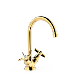 Bimando lavabo TRES-CLASIC oro brillo - 24210901OR 1