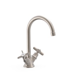 Bimando lavabo TRES-CLASIC acero - 24210901AC 1