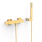 Monomando ducha CUADRO-TRES oro mate - 00716703OM
