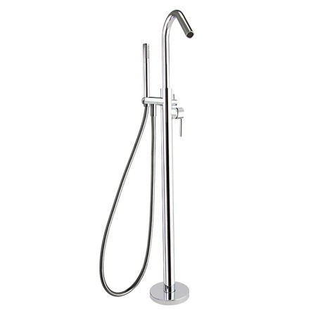 Monomando baño-ducha a suelo DRAKO Cromo- 338503MO - Ramón Soler